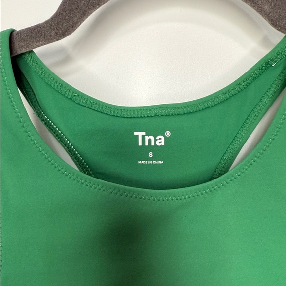 Tna Venice High Neck Bikini Top in Green Size Small - Picture 5 of 8